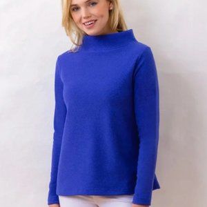 Dudley Stephens Greenpoint Cobalt boatneck Terry Fleece